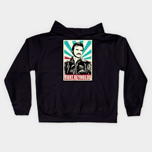 Vintage Retro Burt Reynolds Kids Hoodie